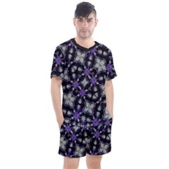 Gothic Radiance Men s Mesh T-shirt And Shorts Set