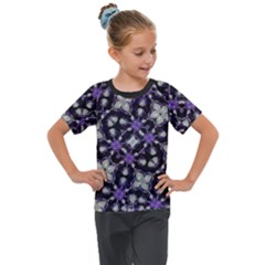 Gothic Radiance Kids  Mesh Piece T-shirt