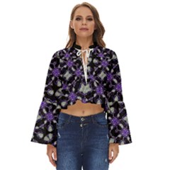 Gothic Radiance Boho Long Bell Sleeve Top