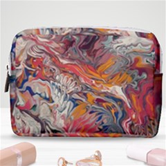 Abstract Flames Make Up Pouch (medium)