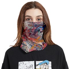 Abstract Flames Face Covering Bandana (two Sides)