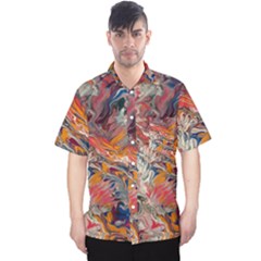 Abstract Flames Men s Hawaii Shirt