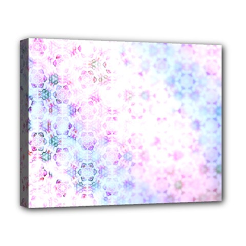 Digital Art Artwork Abstract Pink Purple Deluxe Canvas 20  X 16  (stretched)