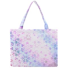 Digital Art Artwork Abstract Pink Purple Mini Tote Bag