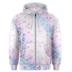 Digital Art Artwork Abstract Pink Purple Men s Zipper Hoodie