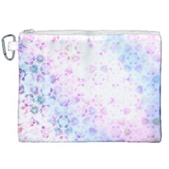 Digital Art Artwork Abstract Pink Purple Canvas Cosmetic Bag (xxl)