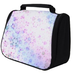 Digital Art Artwork Abstract Pink Purple Full Print Travel Pouch (big)