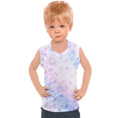 Digital Art Artwork Abstract Pink Purple Kids  Sport Tank Top