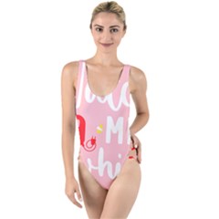 Watch Me Whip  High Leg Strappy Swimsuit by ConteMonfrey