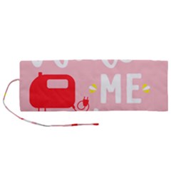 Watch Me Whip  Roll Up Canvas Pencil Holder (m) by ConteMonfrey