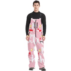 Watch Me Whip  Men s Front Zip Ski And Snowboard Bib Pants