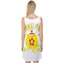 Make Tea Not War  Sleeveless Satin Nightdress View2