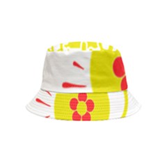 Make Tea Not War  Inside Out Bucket Hat (kids)