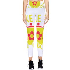 Make Tea Not War  Pocket Leggings 