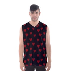 Small Cute Hearts  Men s Basketball Tank Top