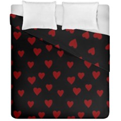 Small Cute Hearts  Duvet Cover Double Side (california King Size)