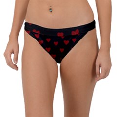 Small Cute Hearts  Band Bikini Bottoms