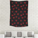 Small Cute Hearts  Small Tapestry View2