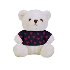 Small Cute Hearts  Full Print Tee For Cuddly Teddy Bear