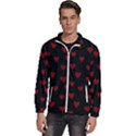 Small Cute Hearts  Men s High Neck Windbreaker View1