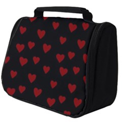 Small Cute Hearts  Full Print Travel Pouch (big)