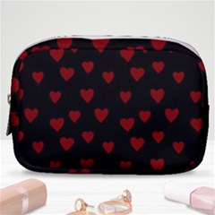 Small Cute Hearts  Make Up Pouch (small)