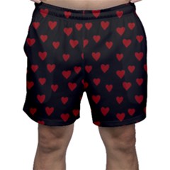 Small Cute Hearts  Men s Shorts