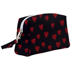 Small Cute Hearts  Wristlet Pouch Bag (large)