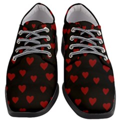 Small Cute Hearts  Women Heeled Oxford Shoes