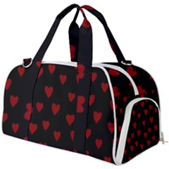 Small Cute Hearts  Burner Gym Duffel Bag by ConteMonfrey