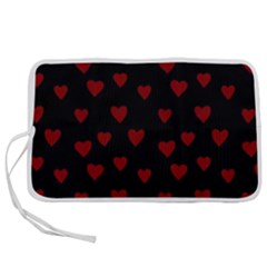 Small Cute Hearts  Pen Storage Case (s)