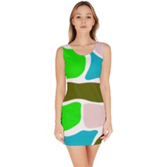 Geometric Bricks    Bodycon Dress