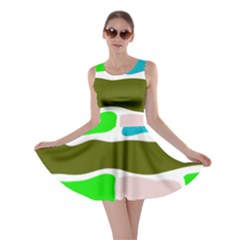 Geometric Bricks    Skater Dress by ConteMonfrey