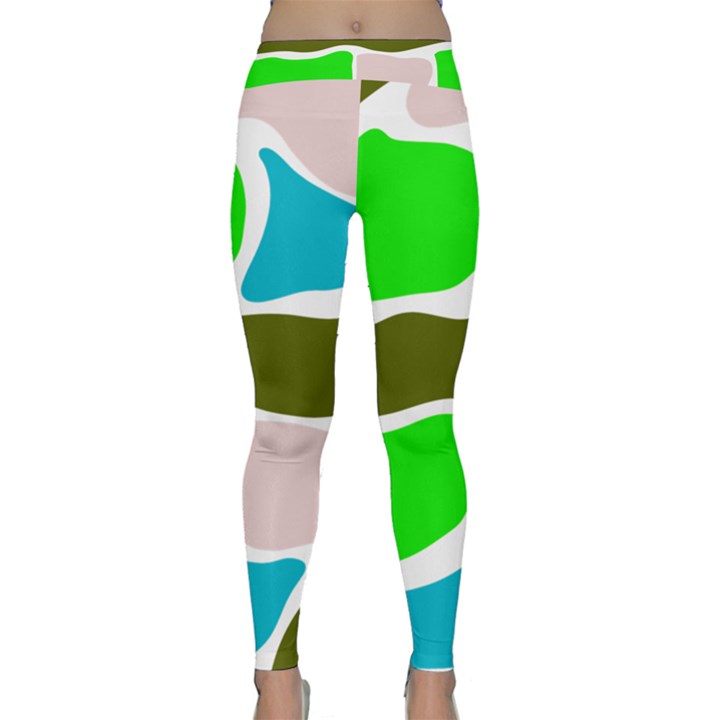 Geometric Bricks    Classic Yoga Leggings