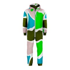 Geometric Bricks    Hooded Jumpsuit (kids)