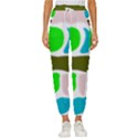 Geometric Bricks    Women s Cropped Drawstring Pants View1