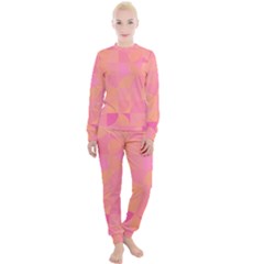 Geometric Pink Ocean  Women s Lounge Set by ConteMonfrey