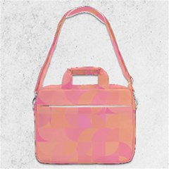 Geometric Pink Ocean  Macbook Pro 13  Shoulder Laptop Bag  by ConteMonfrey