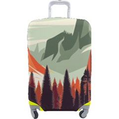 Mountains Luggage Cover (large)