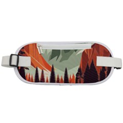 Mountains Rounded Waist Pouch by Salmanaz77