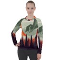 Mountains Women s Pique Long Sleeve T-Shirt View1