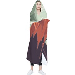 Mountains Wearable Blanket