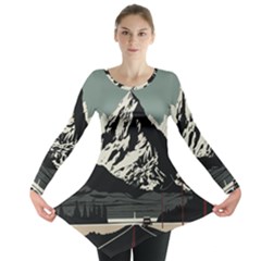 Mountains Long Sleeve Tunic 