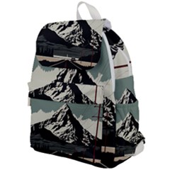 Mountains Top Flap Backpack by Salmanaz77