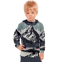 Mountains Kids  Hooded Pullover