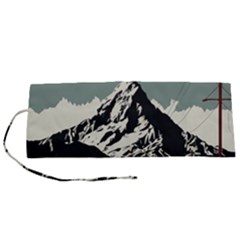 Mountains Roll Up Canvas Pencil Holder (s)