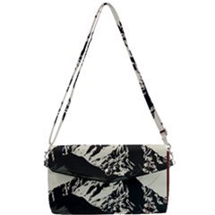 Mountains Removable Strap Clutch Bag by Salmanaz77