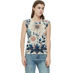 Flowers Bloom Blossom Flora Modern Women s Raglan Cap Sleeve T-shirt