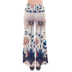 Flowers Bloom Blossom Flora Modern So Vintage Palazzo Pants