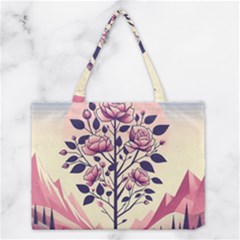 Roses Flowers Bloom Nature Blossom Medium Tote Bag